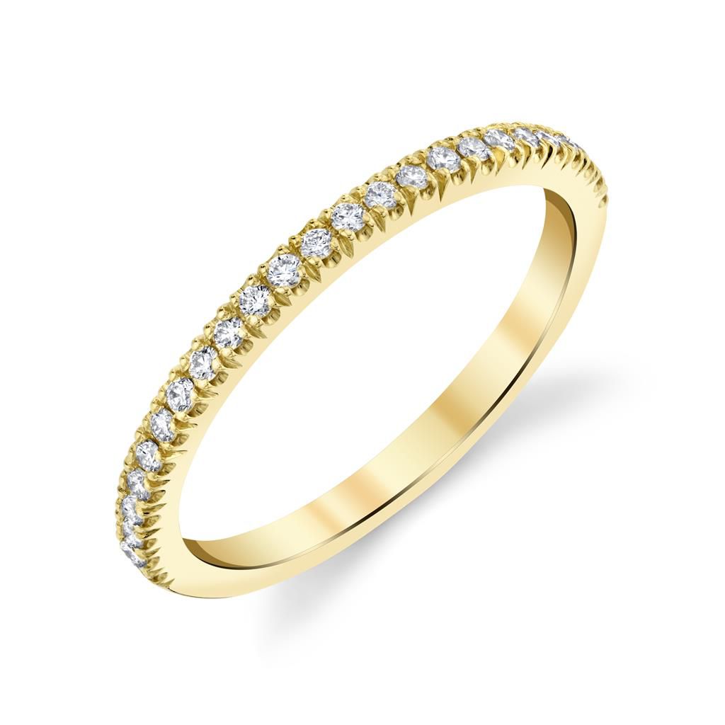 Emerson Fine Jewelry 18K Yellow Gold Nova Full Eternity Diamond Band Rings - Women's