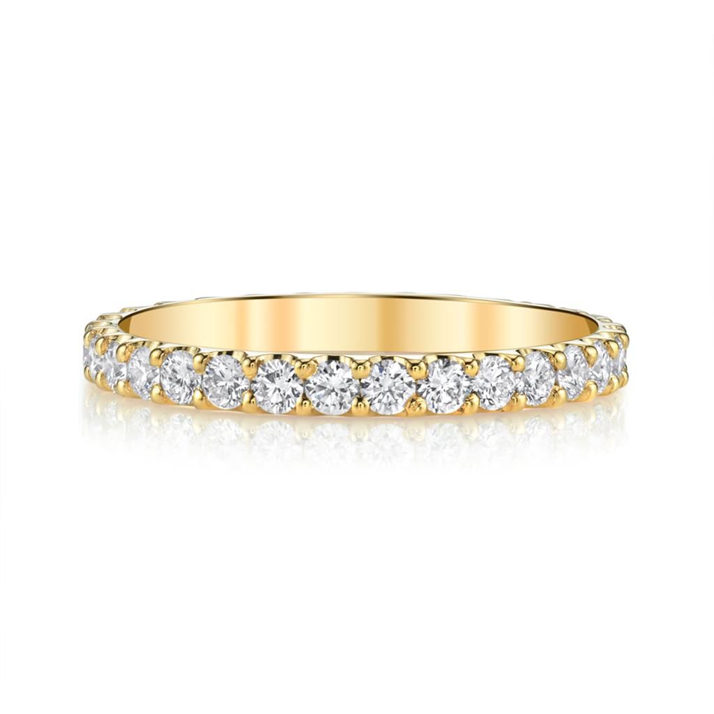 Emerson Fine Jewelry 18K Yellow Gold Nova Full Eternity Diamond Band - 0.81ctw Rings - Women's