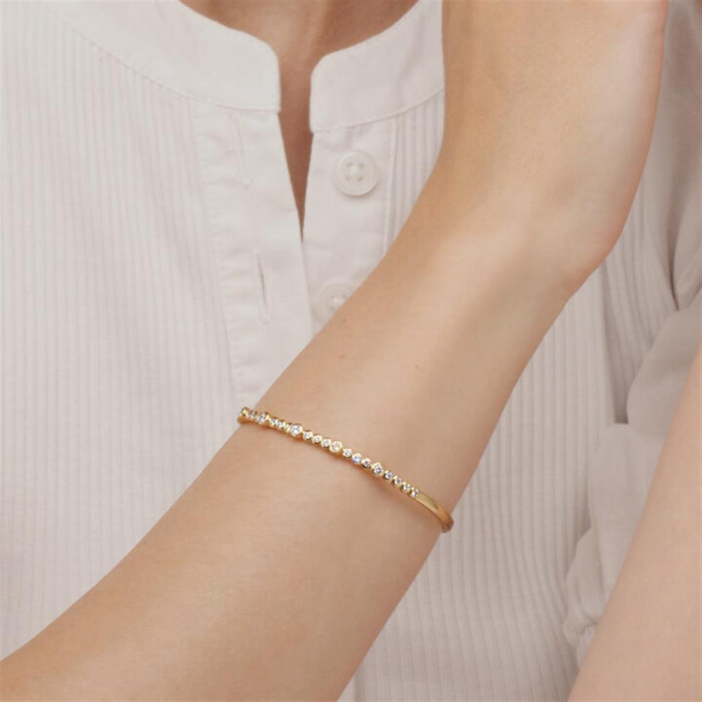 Kwiat 18K Yellow Gold Kwiat Portofino Confetti Diamond Bangle Bracelets - Women's